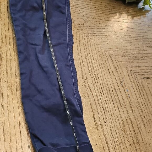 Boys Navy Cargo Pants Size 7 Flapdoodles - Picture 8 of 10
